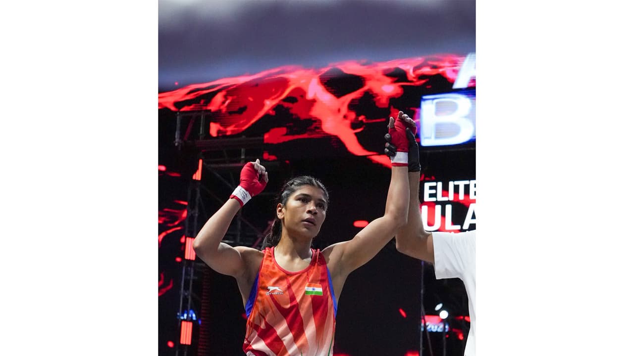 Asian Boxing Championships: India confirm 3 medals; Nikhat, Priya win