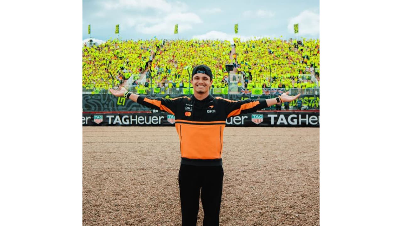 F1 Champion Lando Norris gets a three-part docuseries on Prime Video