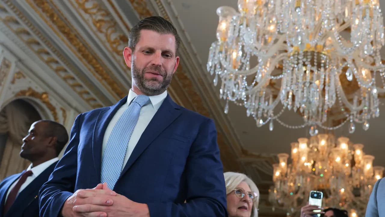 Eric Trump Doubles Down On $1 Million Bitcoin Call – Says Crypto Is ‘On The One-Yard Line’