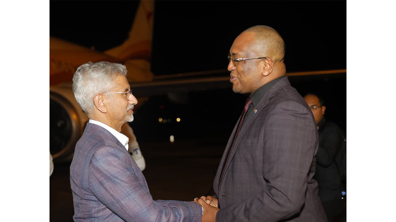 S Jaishankar arrives in Suriname for talks to deepen bilateral ties