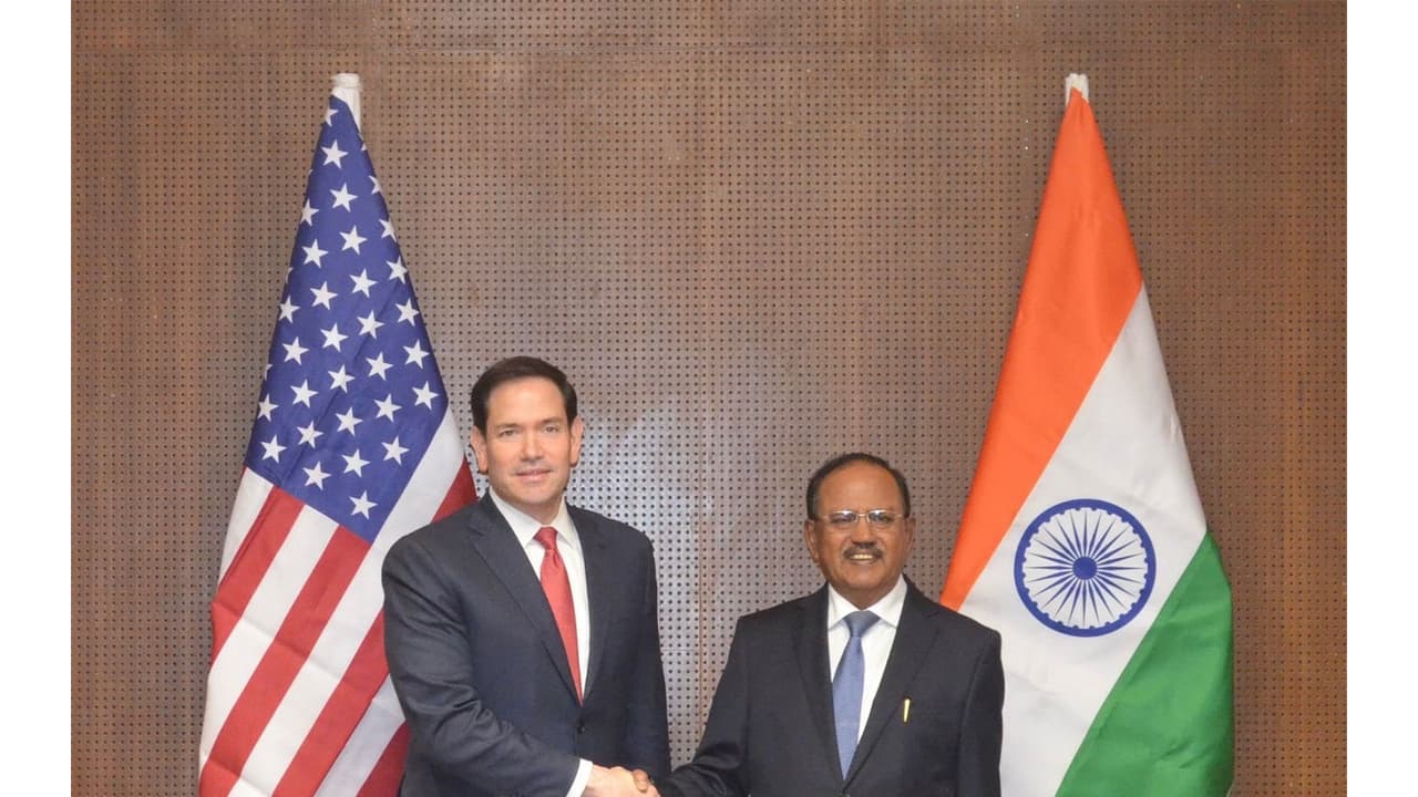US's Marco Rubio, Ajit Doval discuss defence, tech cooperation