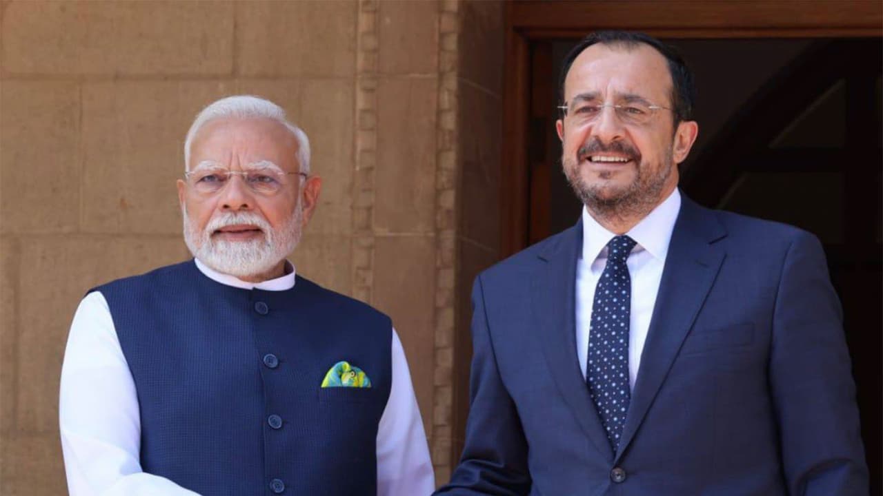 Cyprus President Nikos Christodoulides on 4-day state visit to India