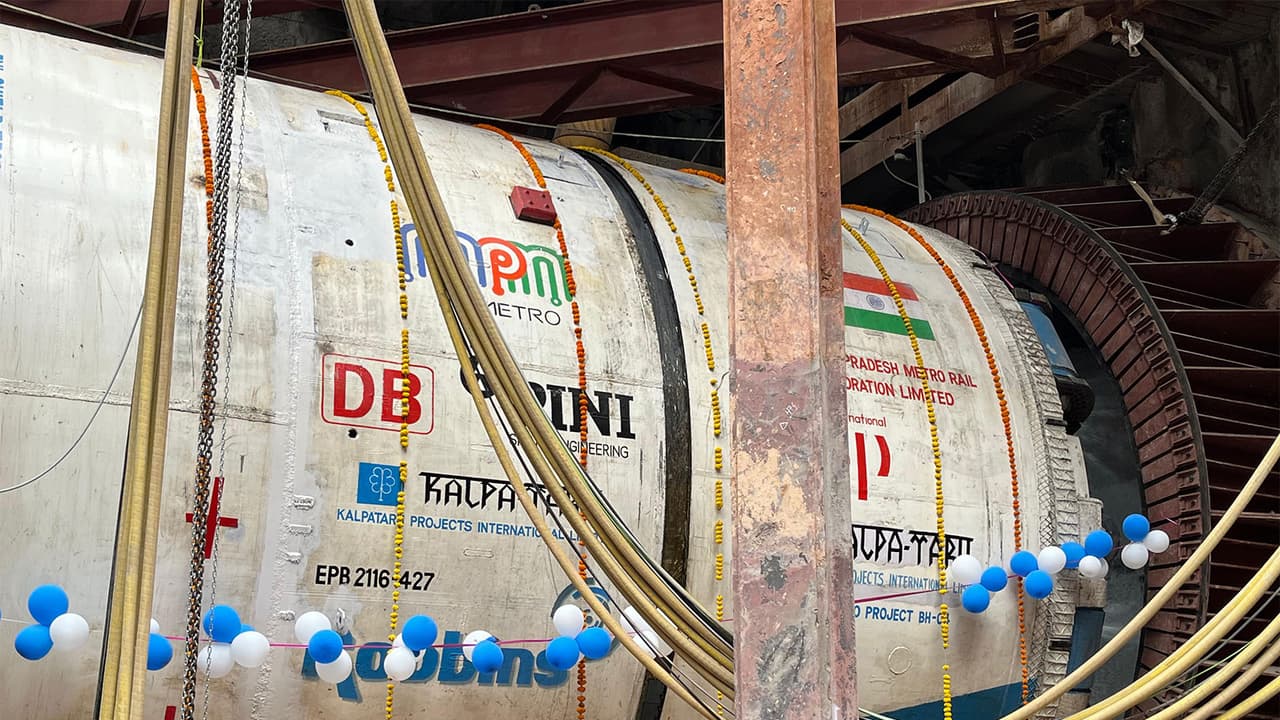 Mumbai Bullet Train: 2nd TBM assembly begins 39m below ground at Sawli