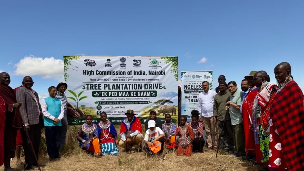 India to plant 500,000 trees in Kenya under 'Ek Ped Maa Ke Naam'