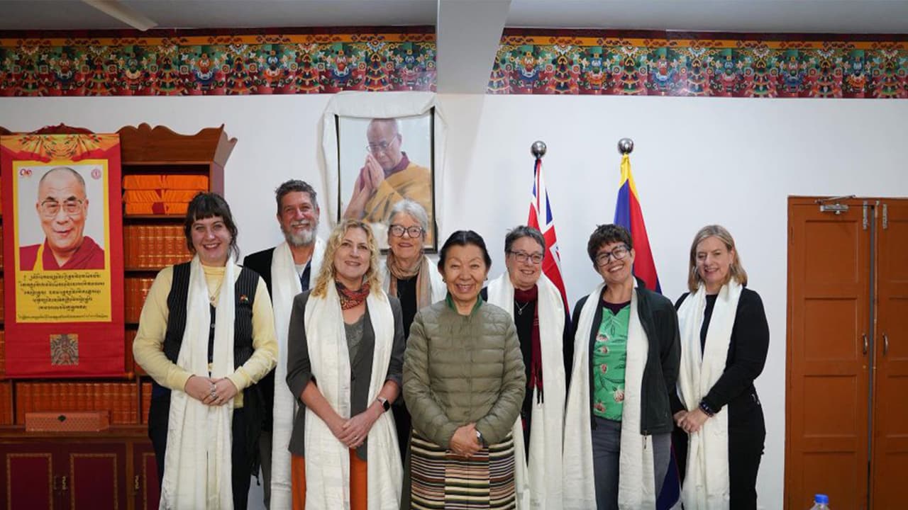 Australian delegation visits Tibetan Parliament-in-Exile in Dharamshala