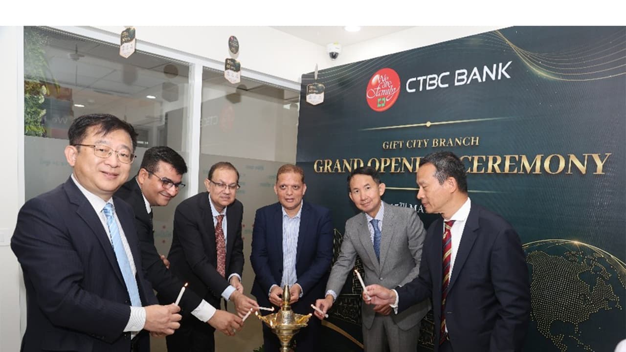 First Taiwanese bank CTBC opens branch in Gujarat's GIFT City hub