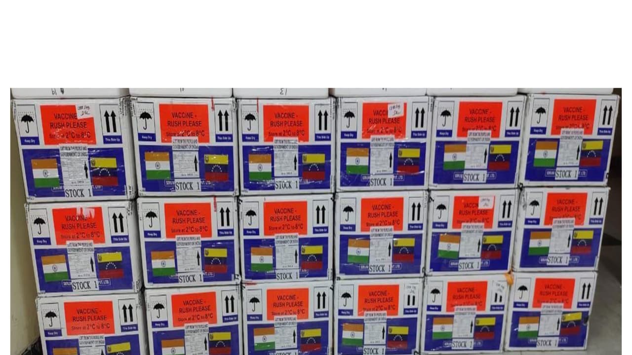 India sends 2.7 tonnes of life-saving vaccines to Venezuela