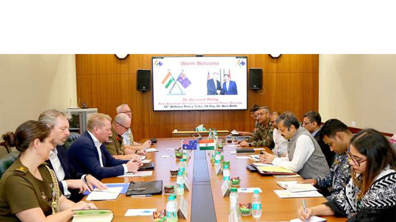 Australia-India Hold 10th Defence Talks, Boost Strategic Cooperation