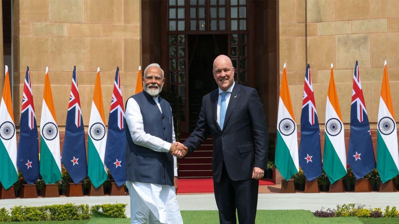 India and New Zealand Sign Landmark Free Trade Agreement, Paving Way for $20B Investment