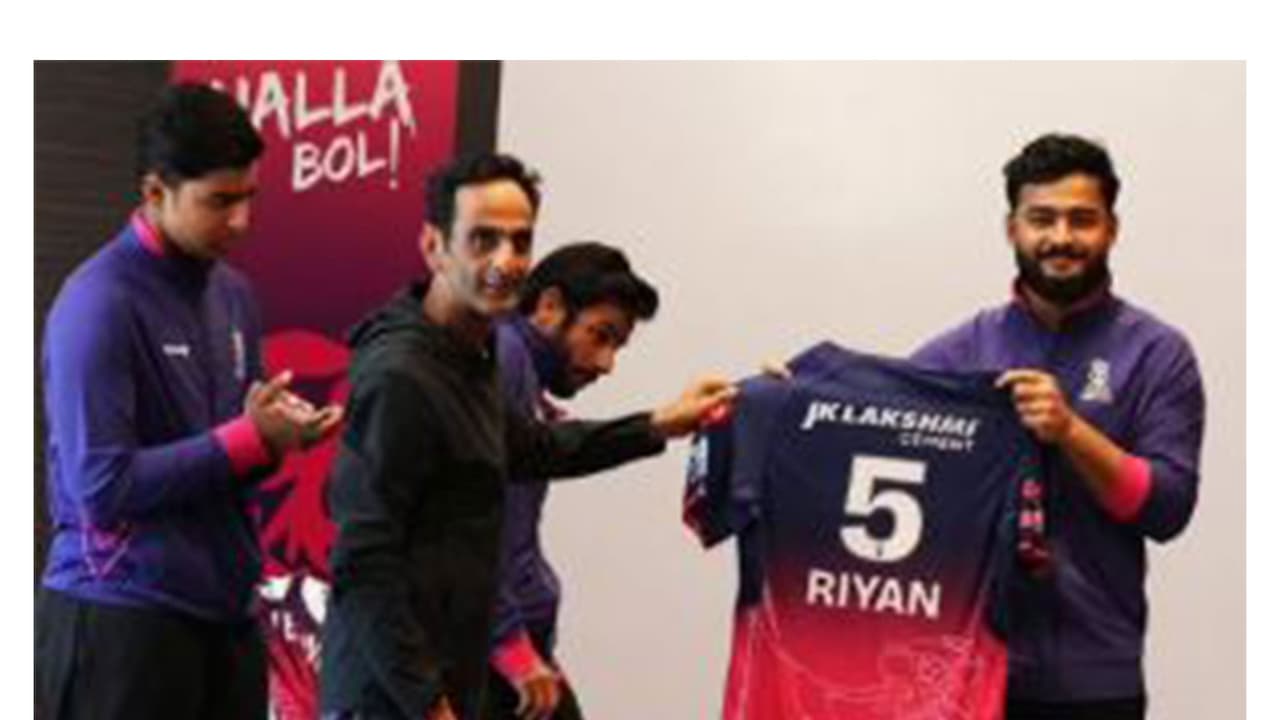 IPL 2026: Rajasthan Royals unveil new jersey with captain Riyan Parag