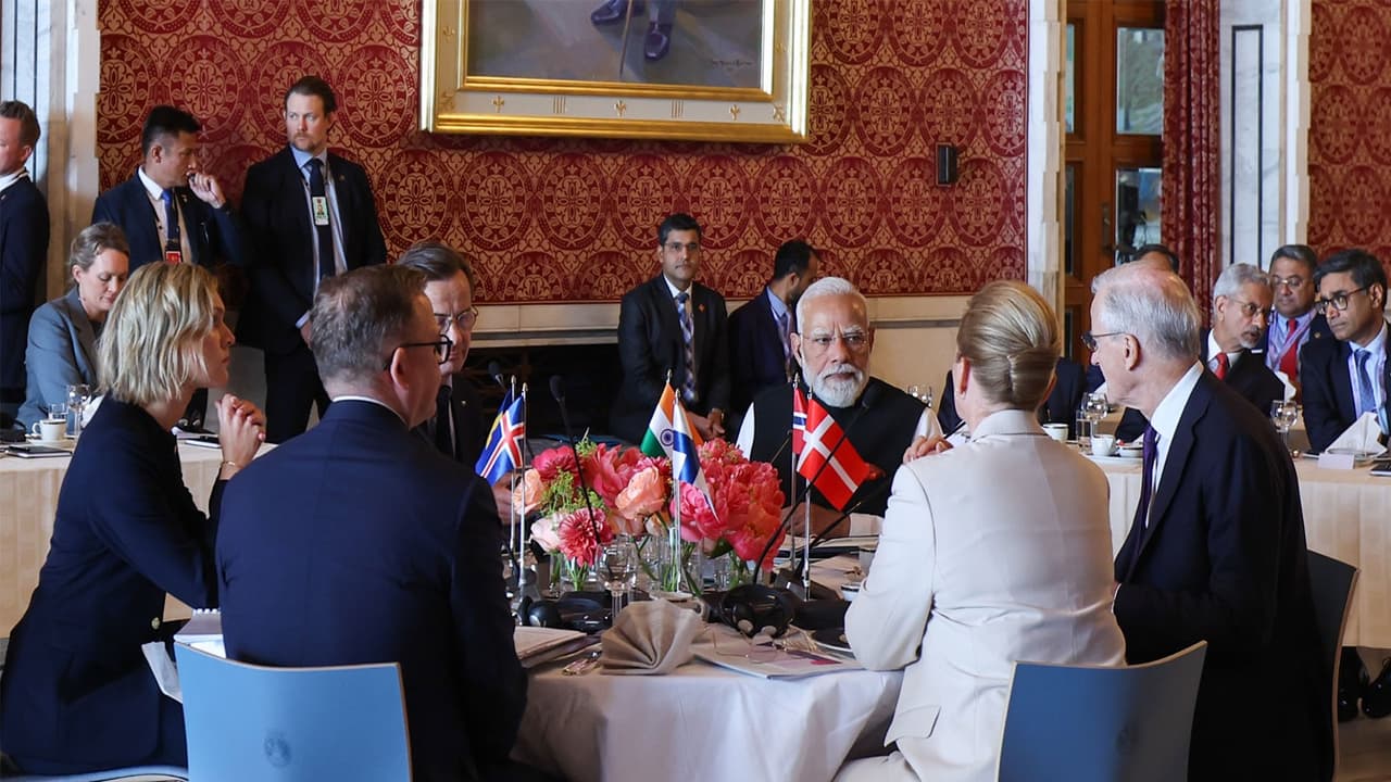 PM Modi pushes for deeper ties at 3rd India-Nordic Summit in Oslo