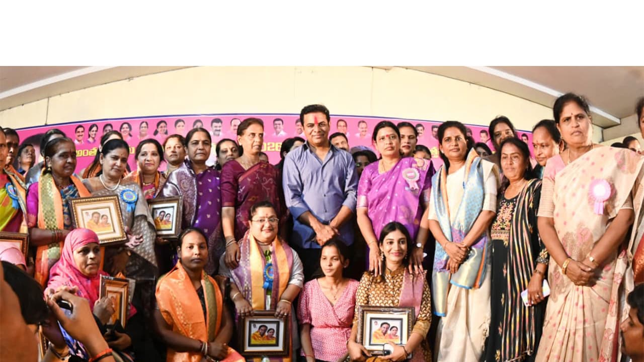 KTR on Women's Day: Financial independence is true source of dignity