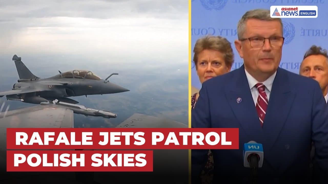 Rafale Jets Patrol Polish Skies After Poland Shoots Down Russian Drones ...