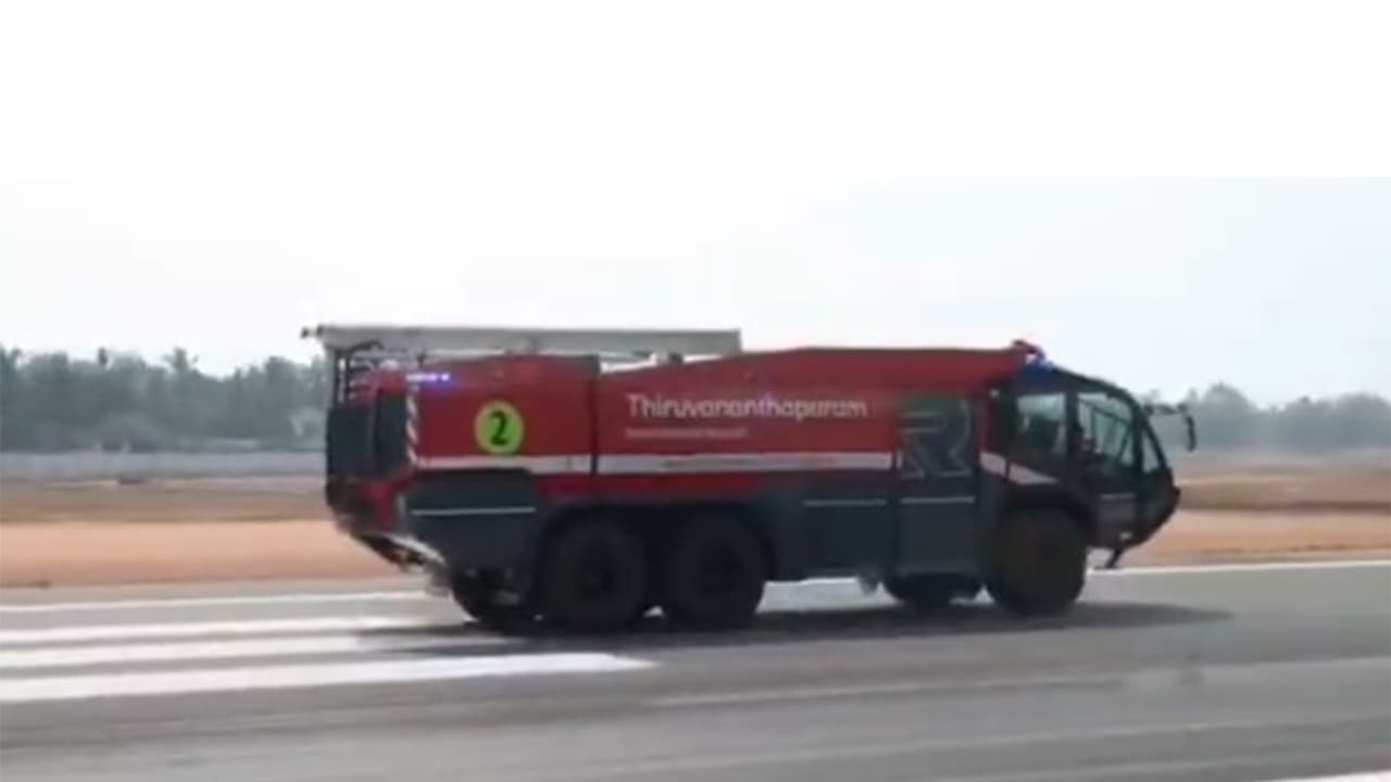 Thiruvananthapuram Airport adds three Rosenbauer Panther fire tenders