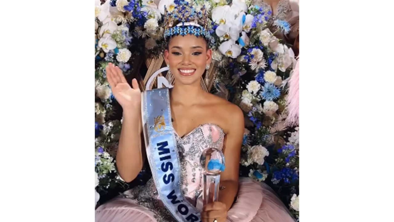 Joheirry Mola of Dominican Republic crowned Miss World 2026 in Vietnam