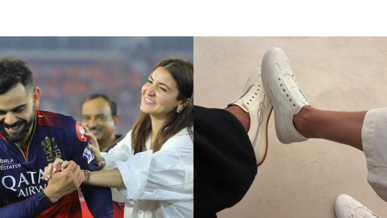 विरुष्काचा क्युट क्षण; विराटने शेअर केले मॅचिंग शूजचे फोटो