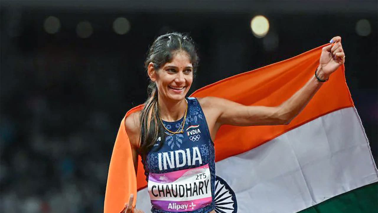 Parul Chaudhary narrowly misses her 3000m steeplechase national record