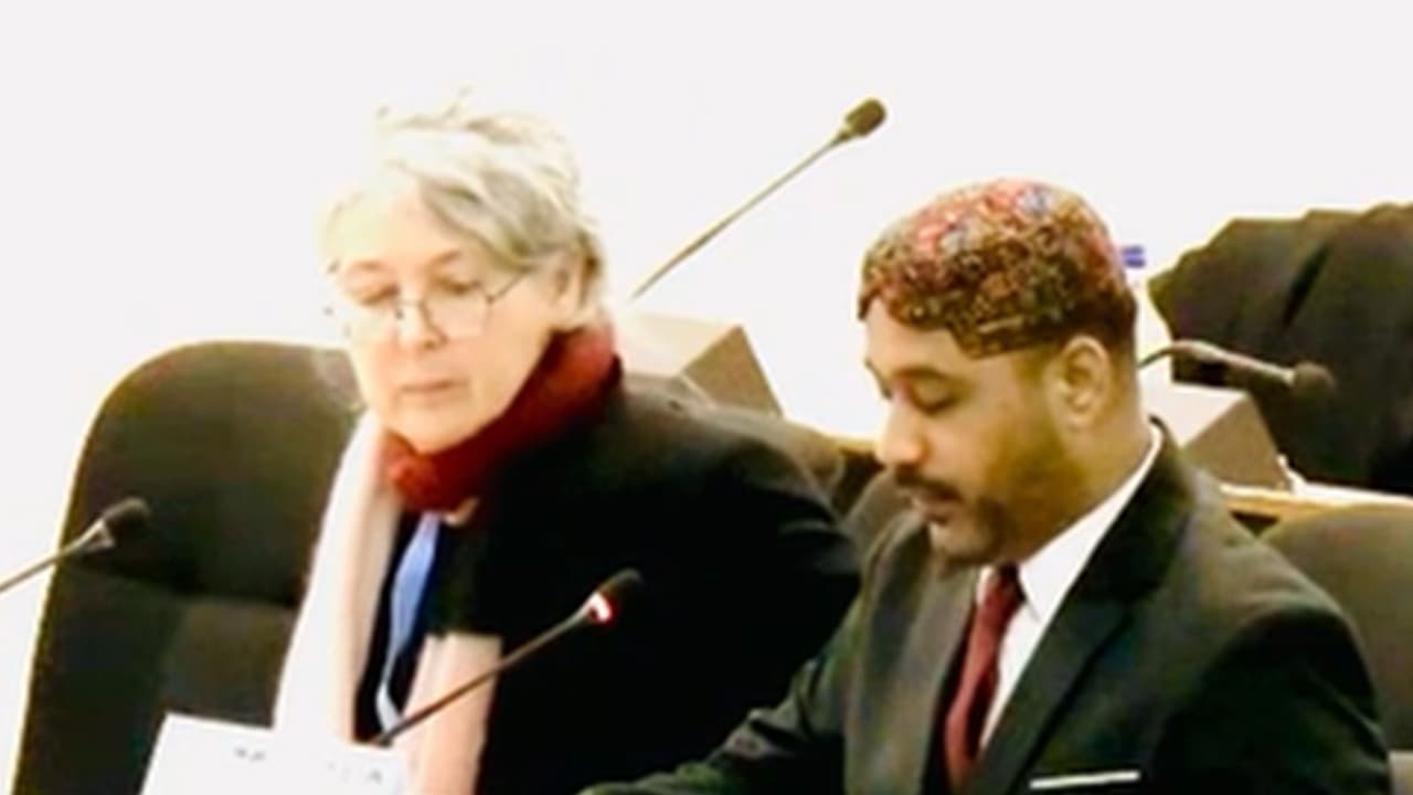 Sindhi leader demands UN-led referendum at UNHRC, slams Pakistan