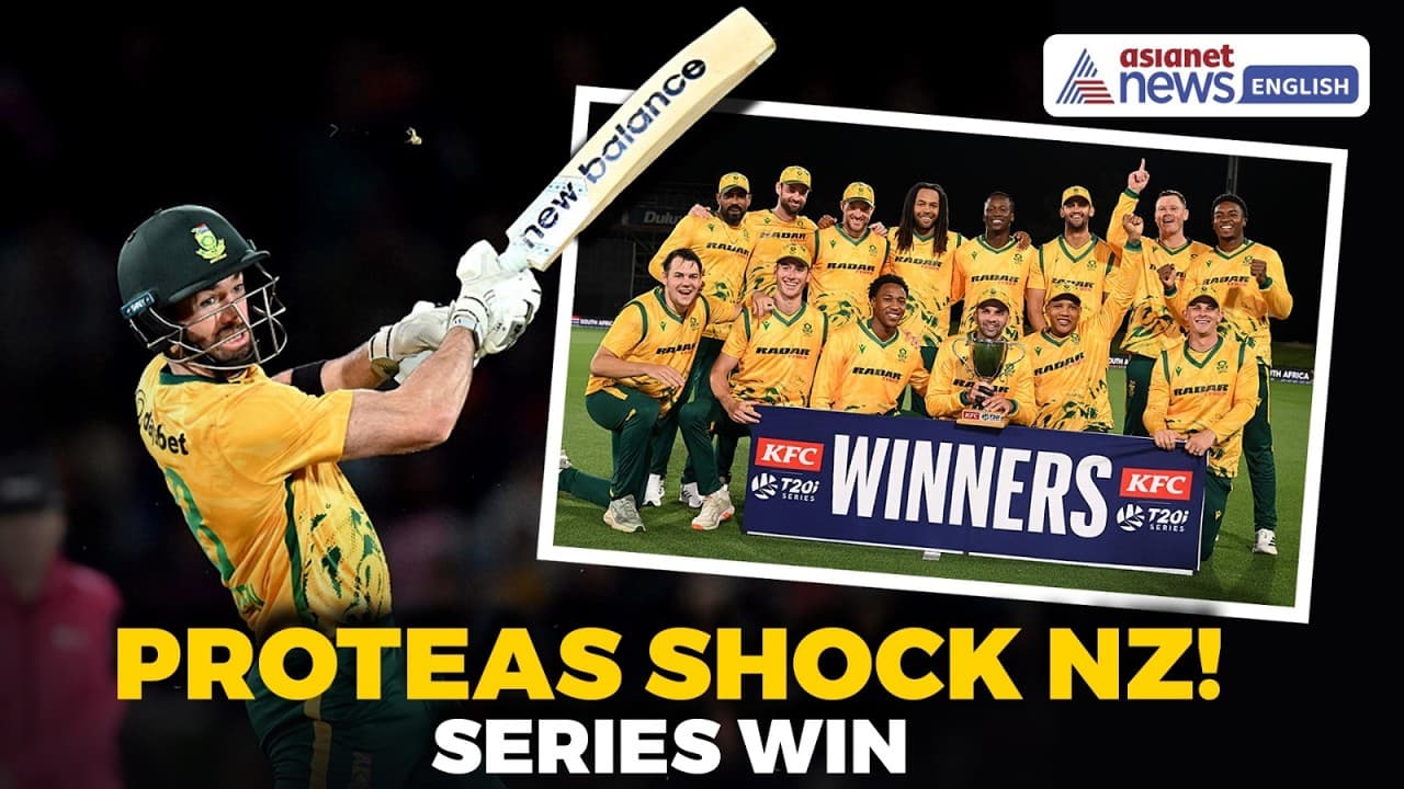 NEW ZEALAND VS SOUTH AFRICA 5TH T20I HIGHLIGHTS  PROTEAS STUNNING COMEBACK TO WIN SERIES ENGLISH