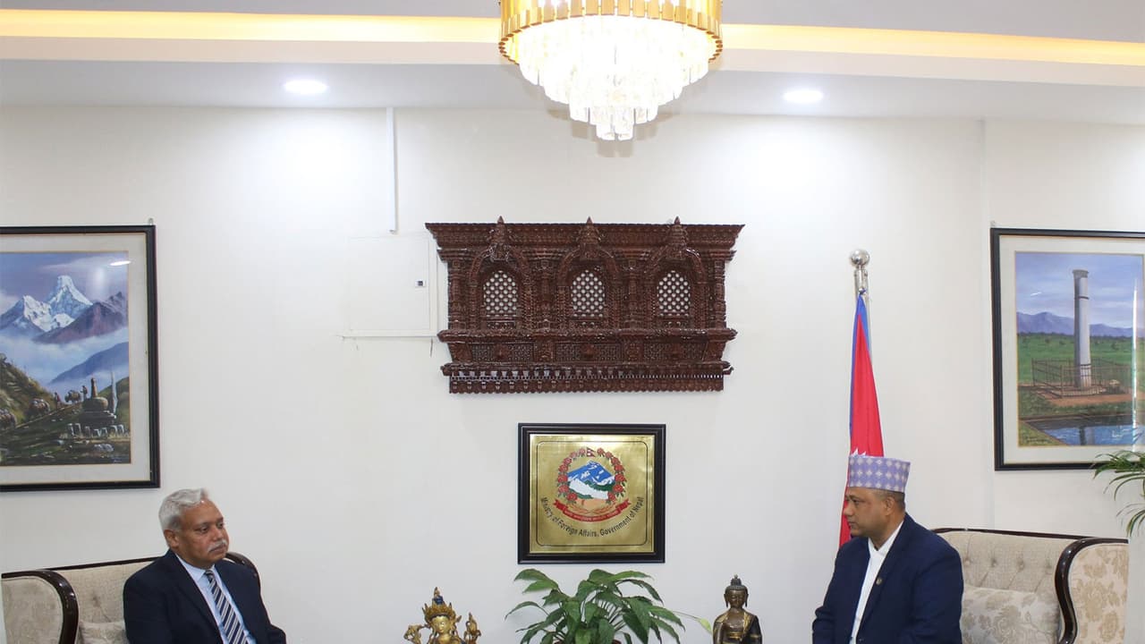 Indian envoy meets new Nepal Foreign Minister, first since new govt