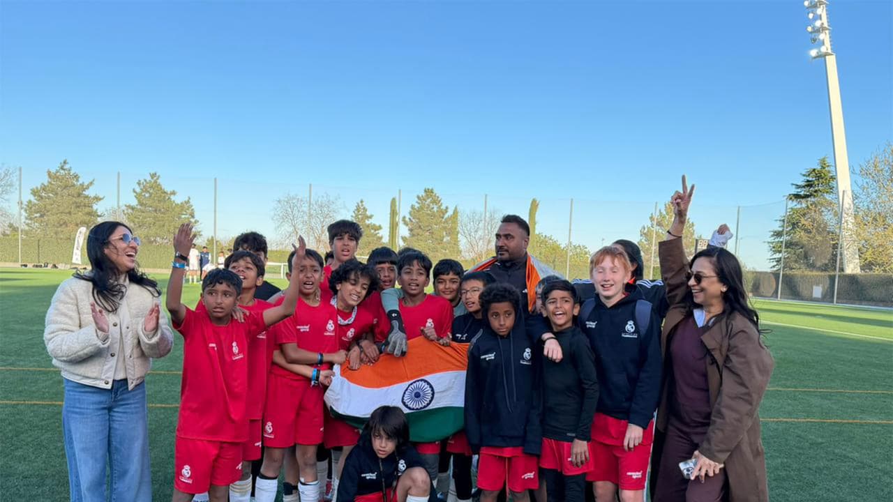 India's U12 Football Team Wins Real Madrid Foundation World Challenge