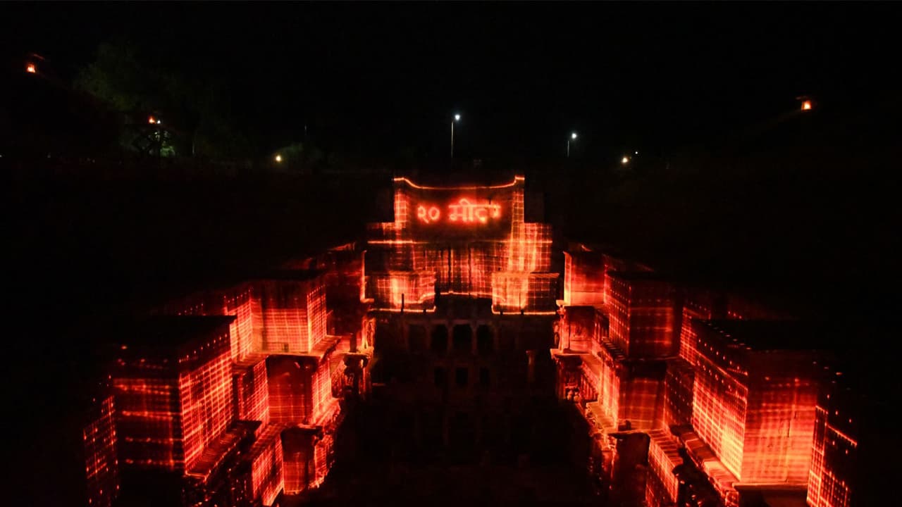 Gujarat's Rani Ki Vav 3D projection show wins gold award in Asia