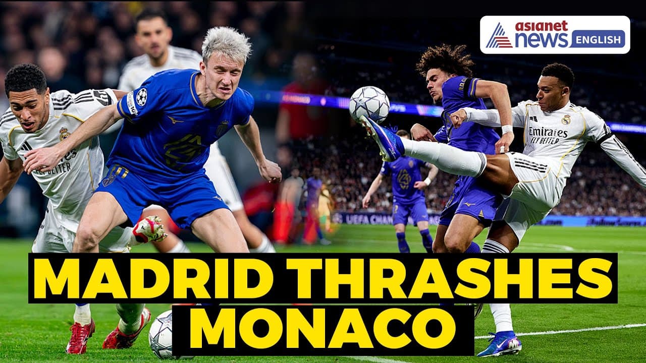 Real Madrid vs Monaco Highlights: Mbappé and Vinícius Star in Rousing 6–1 UCL Win