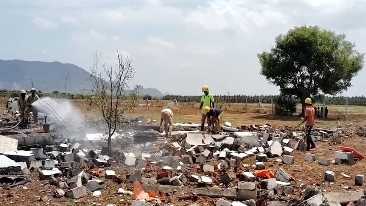 Tamil Nadu: 2 dead in massive explosion at firecracker unit in Theni ...