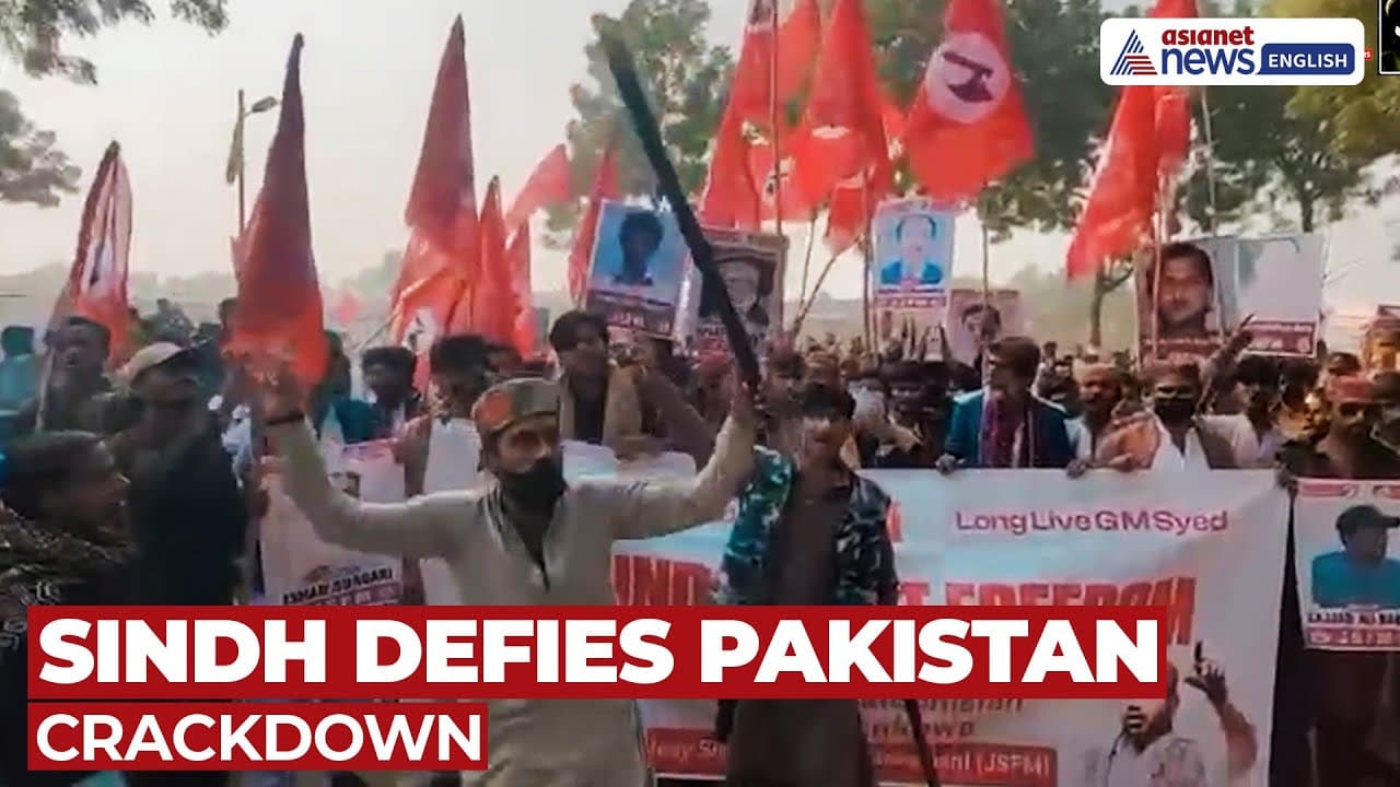 Pakistan | Crackdown Fails in Sindh As Activists Rally On GM Syed Anniversary