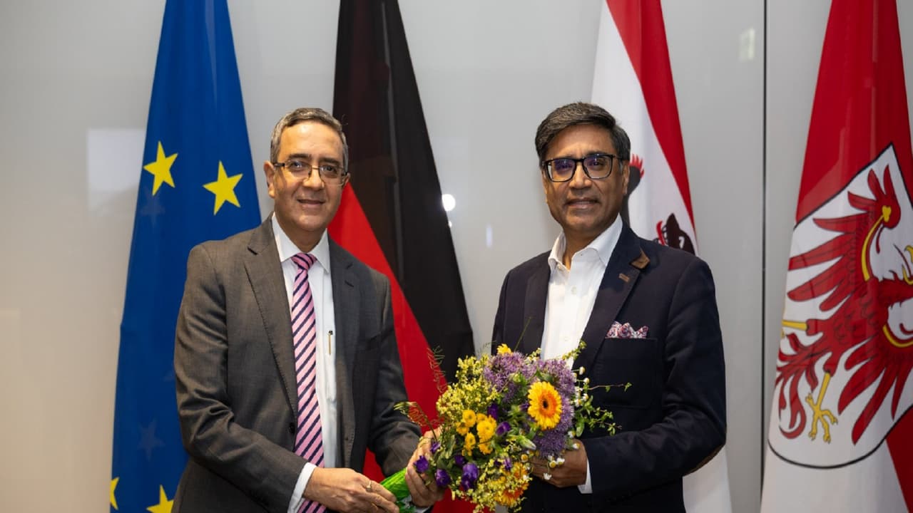 Vikram Misri in Berlin for India-Germany Foreign Office Consultations