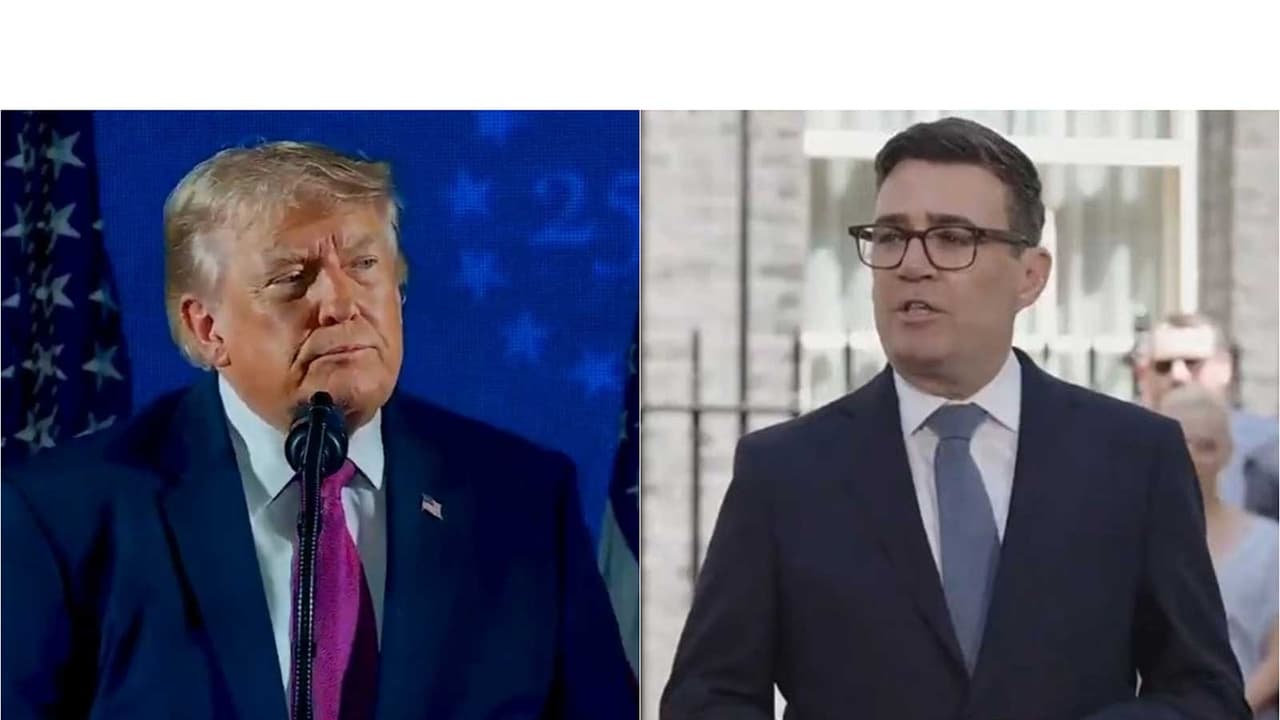 US President Donald Trump held a 'good conversation' with new UK PM Andy Burnham, discussing bilateral ties, the demining of the Strait of Hormuz, North Sea Oil, and trade. The two leaders plan to meet soon. Burnham, the UK's 59th PM, succeeded Keir Starmer and in his first address, he pledged to bring stability and a new political and economic model to Britain.
