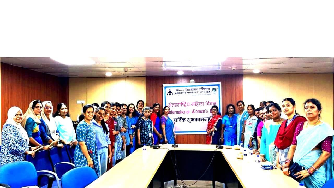 Coimbatore Airport marks Women's Day with health, wellness events