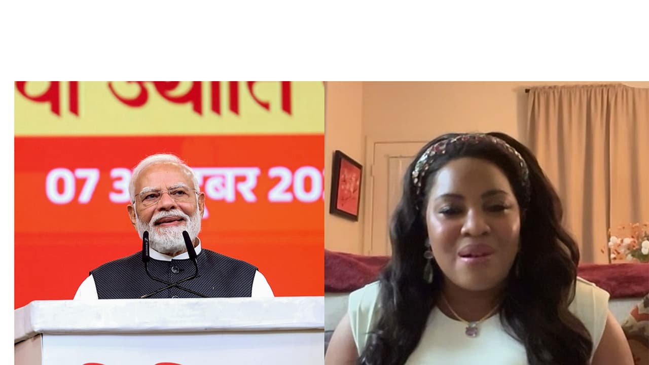 मोदींच्या २५ वर्षांच्या सेवेचे मेरी मिलबेन यांच्याकडून कौतुक