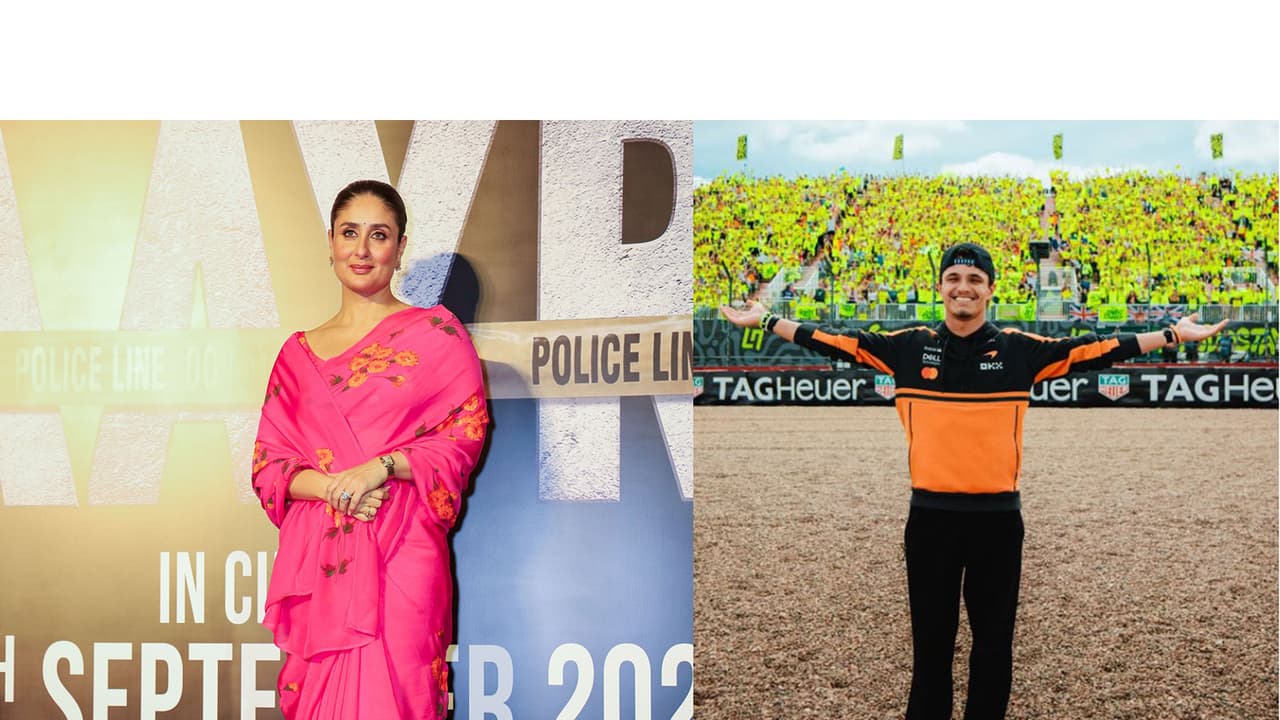 Bollywood meets F1: Kareena Kapoor Khan joins McLaren's Lando Norris
