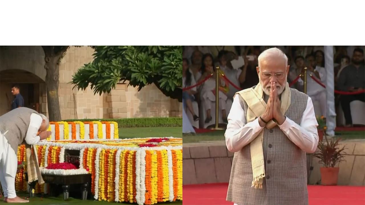 गांधी जयंती: मोदींसह नेत्यांनी दिली आदरांजली