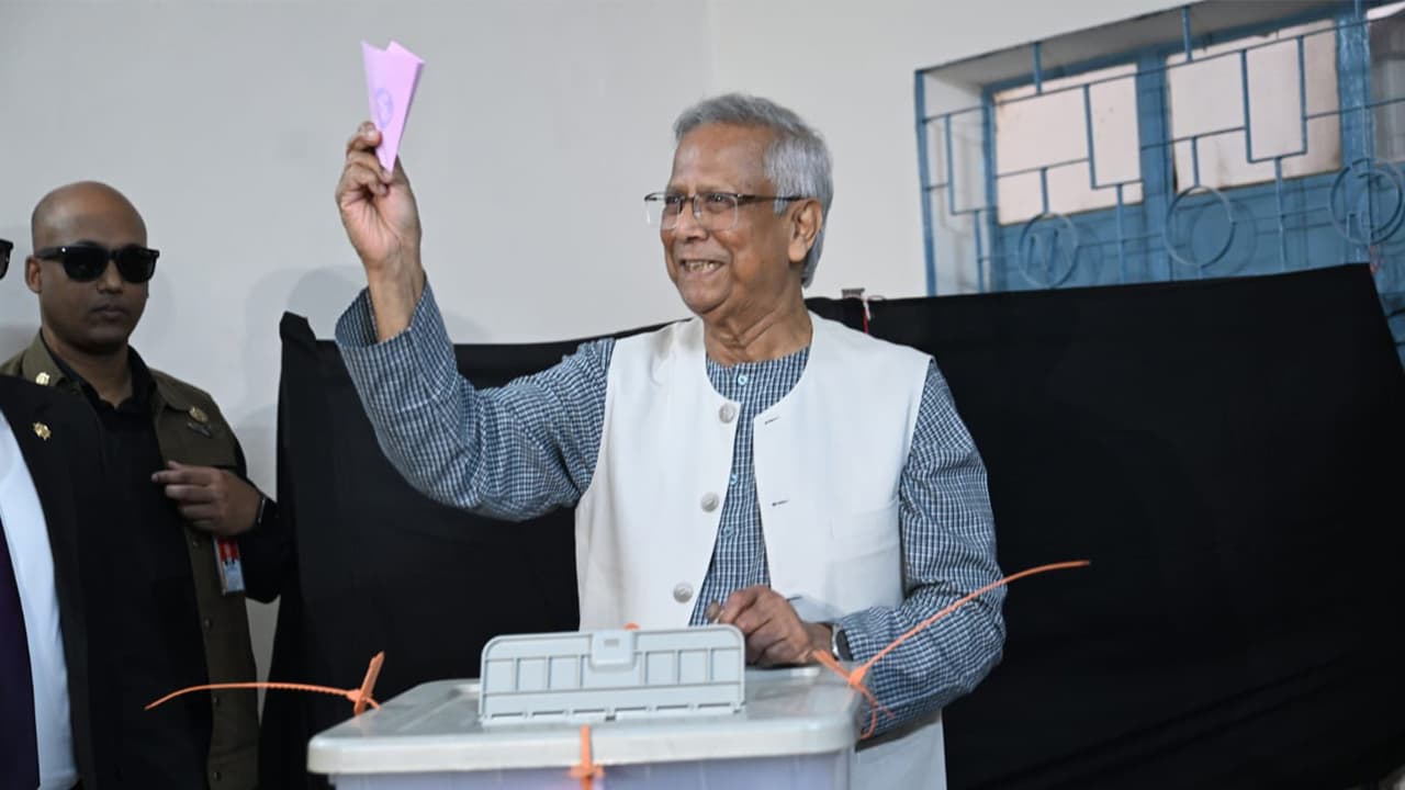 Bangladesh election: Yunus lauds peaceful polls, calls for unity