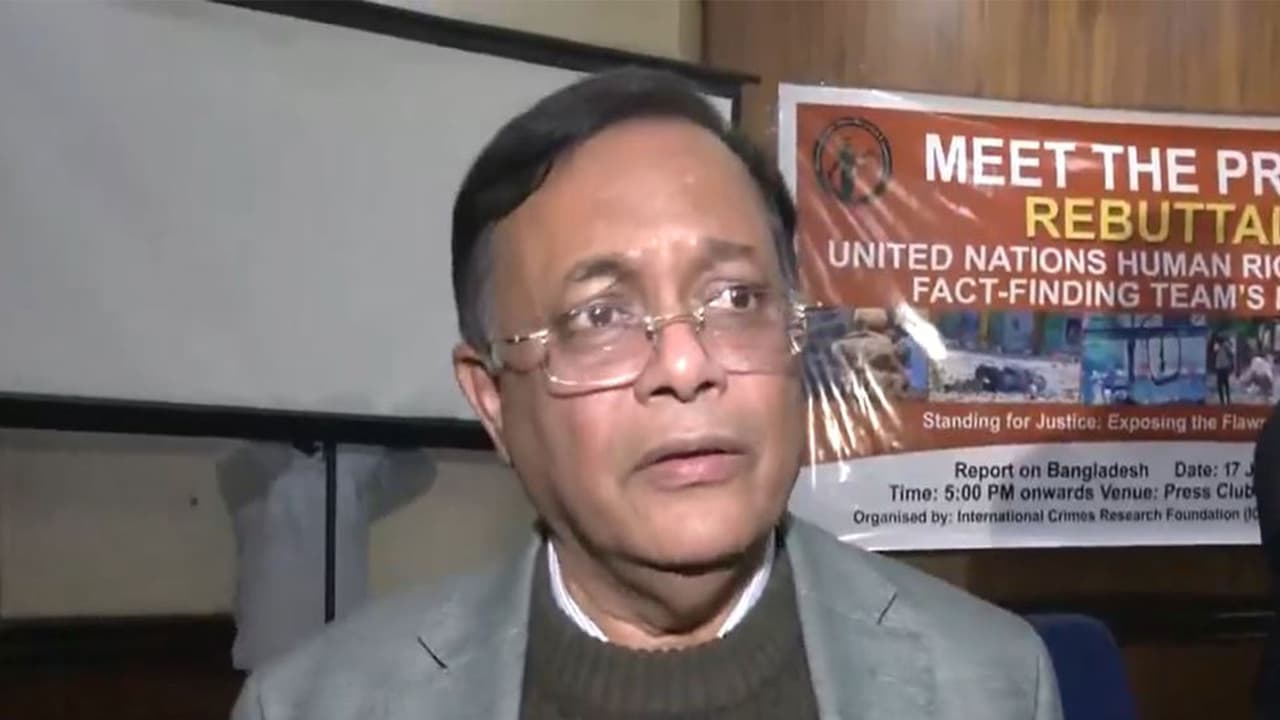 Ex-Bangladesh FM slams UN report on 2024 unrest as 'fabricated'