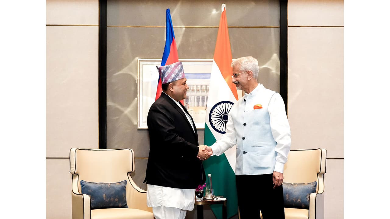Jaishankar holds talks with Nepal FM, reiterates commitment to progress