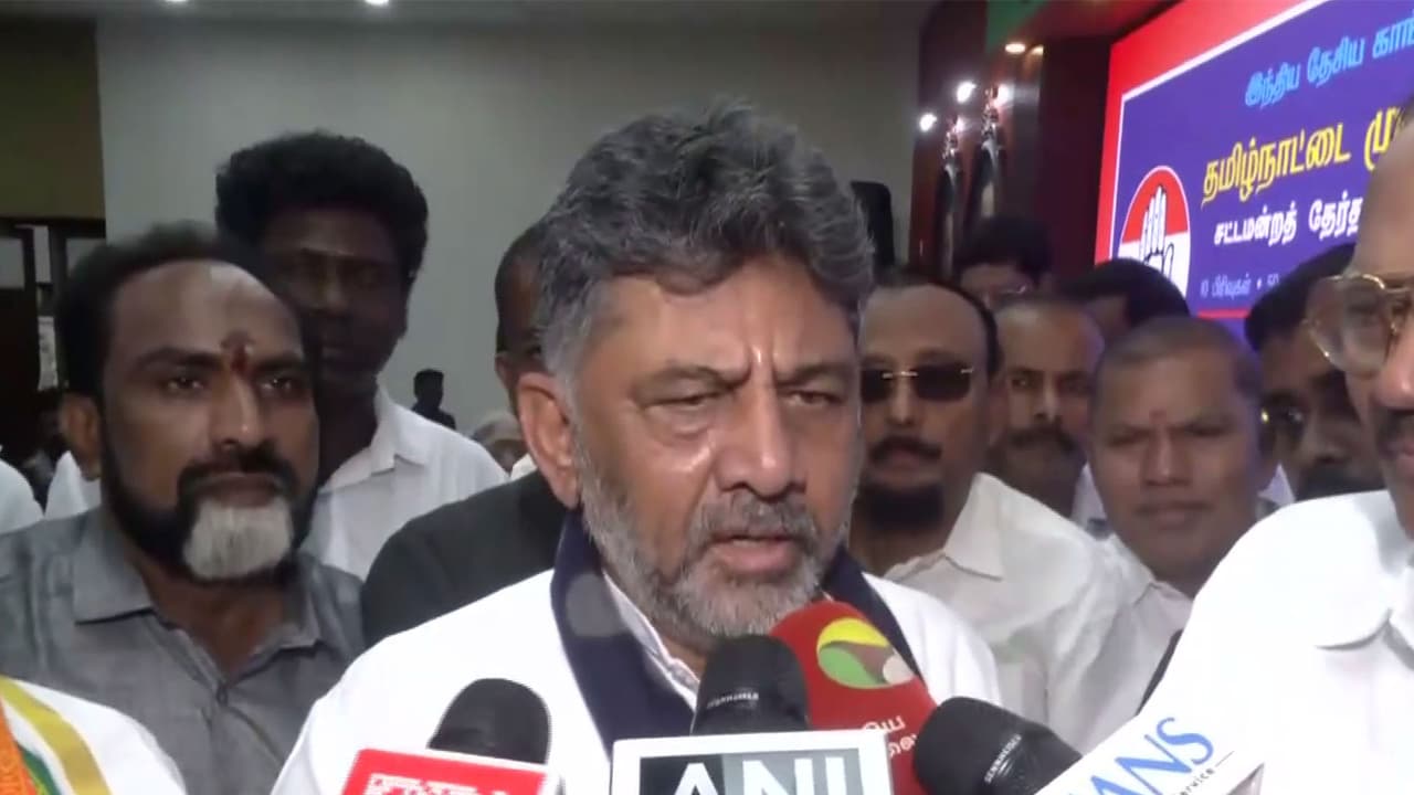 DK Shivakumar slams Vijay's 'immature' politics over Congress support