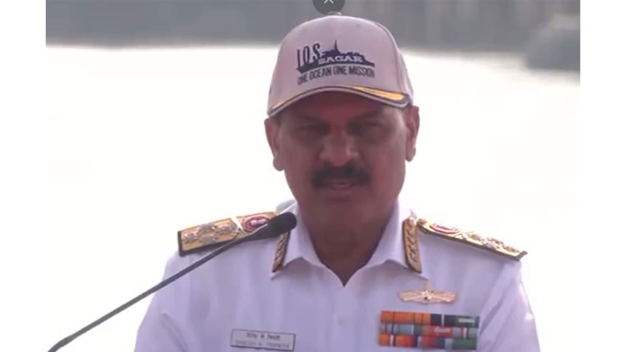 Navy Chief: West Asia war shifts maritime competition to new resources