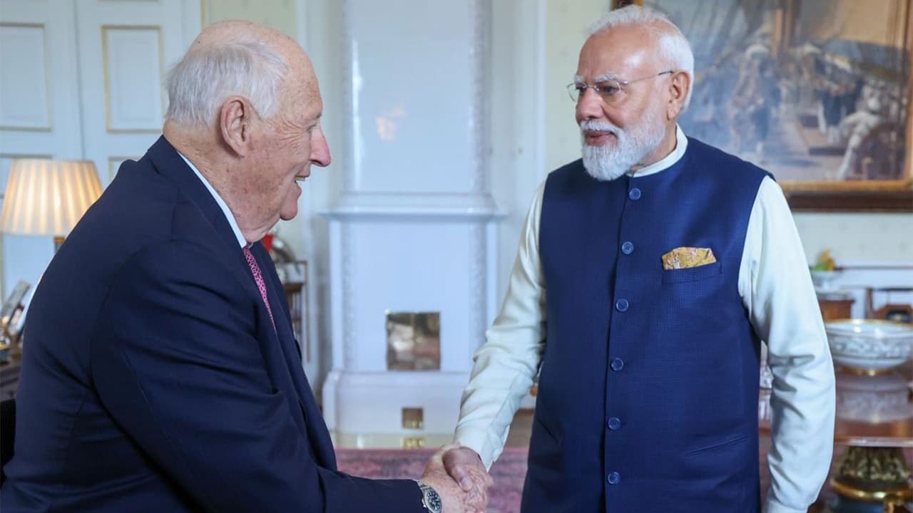 PM Modi meets Norway's King Harald V, reaffirms strong ties