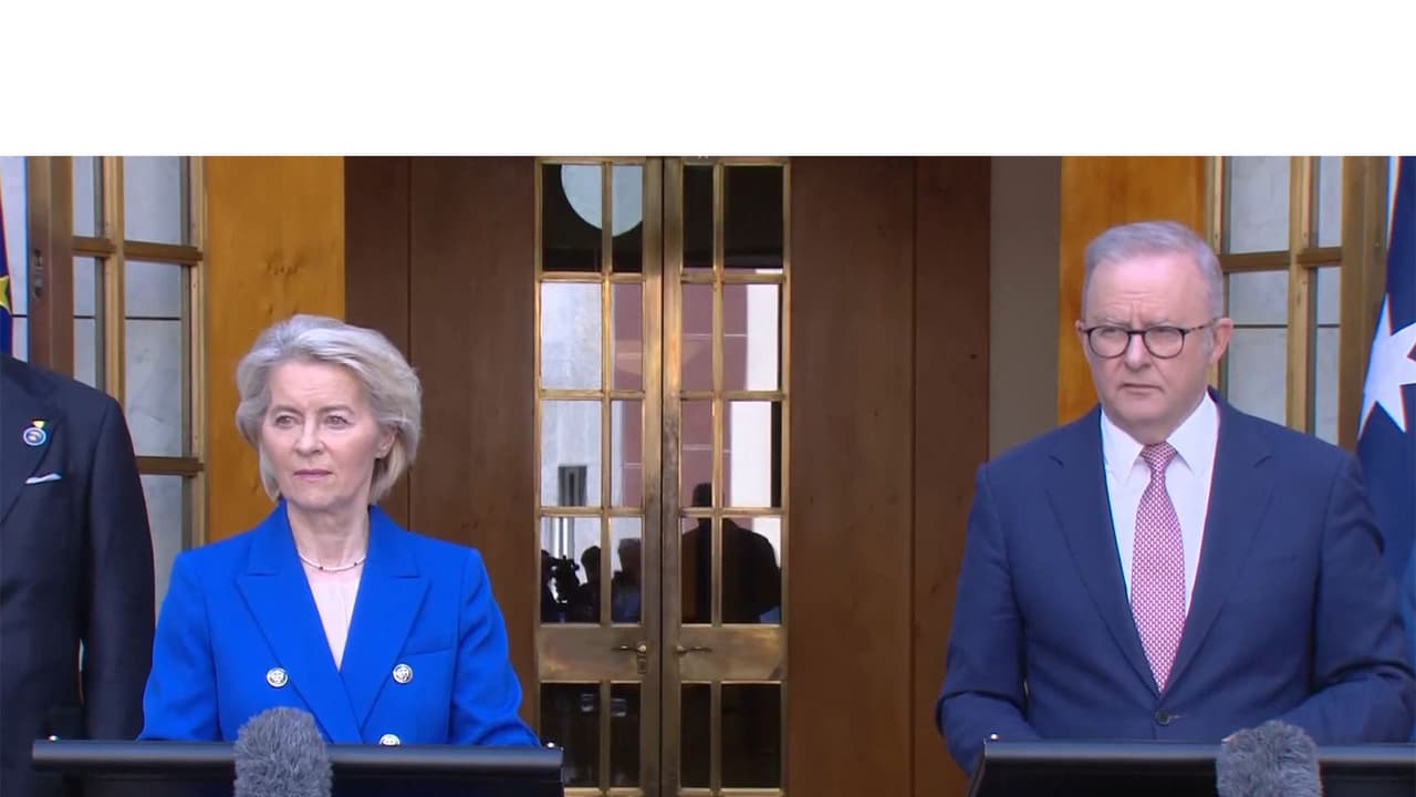 EU, Australia Conclude Long-Negotiated Free Trade Agreement: von der Leyen