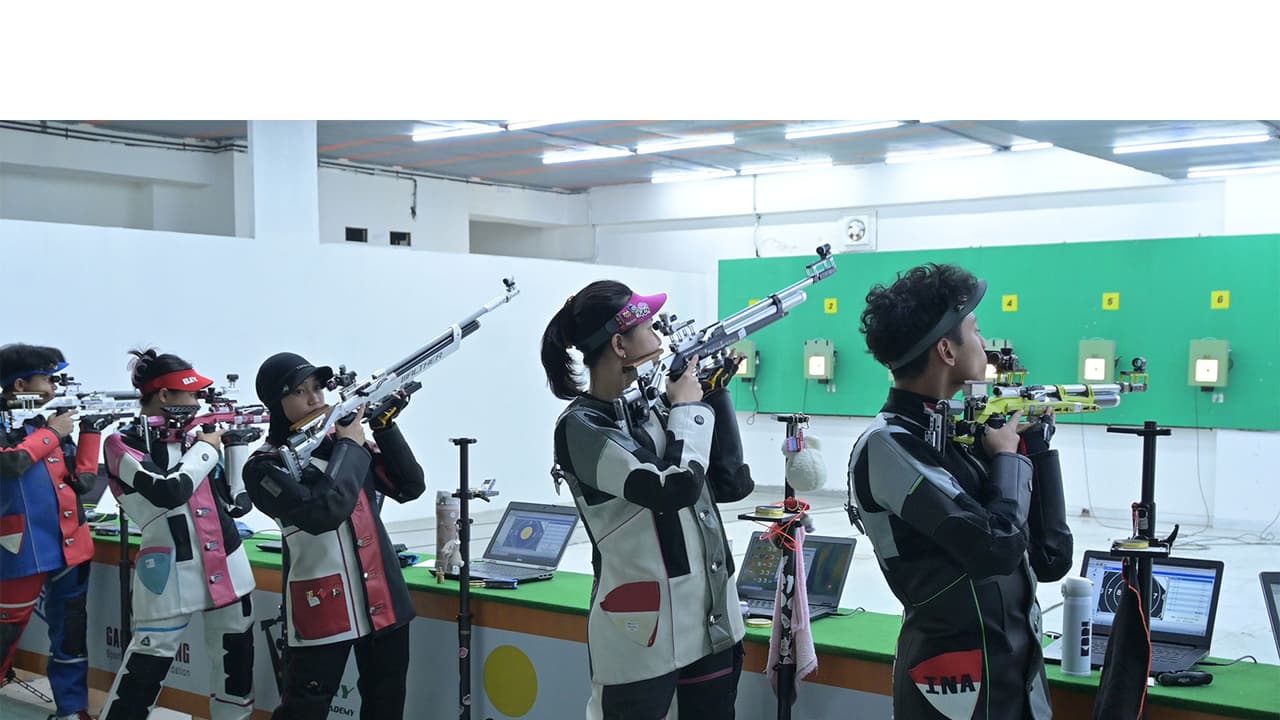 India's GNSPF hosts Indonesian shooting team for intensive training