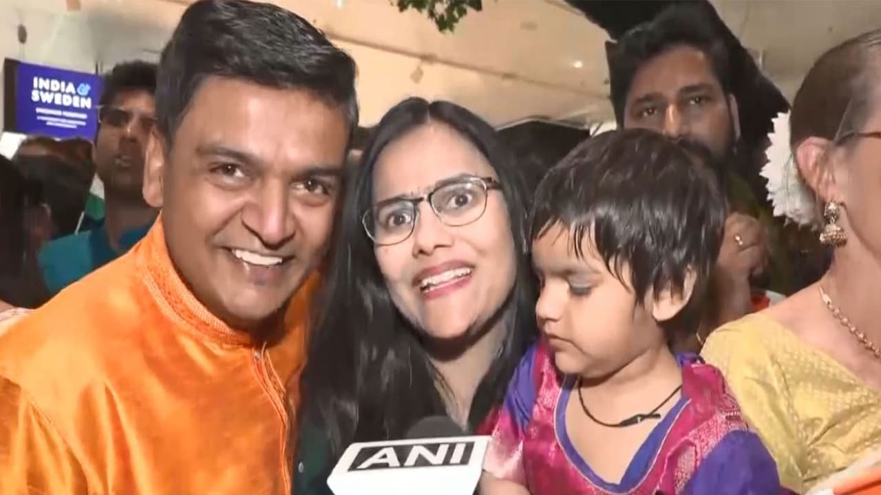 PM Modi's Sweden visit: Indian diaspora gives an ecstatic welcome