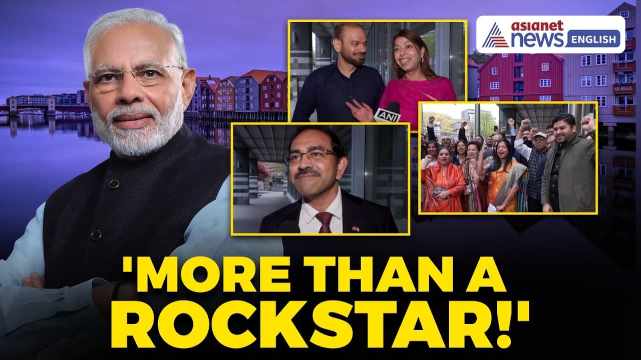 PM Modi’s Norway Visit, Indian Diaspora Thrilled | World News