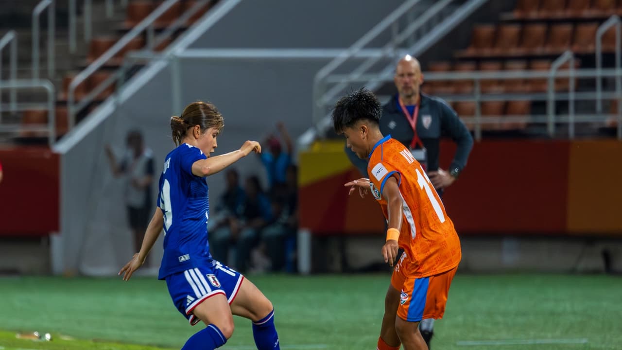 India U20 women's team thrashed 0-6 by Japan in Asian Cup opener