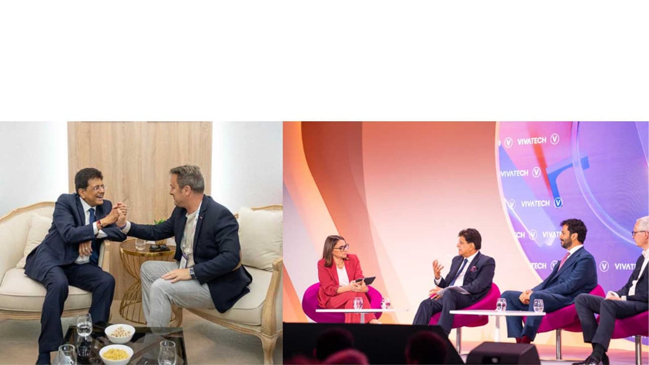 Piyush Goyal, Luxembourg Deputy PM discuss tech ties at VivaTech 2026