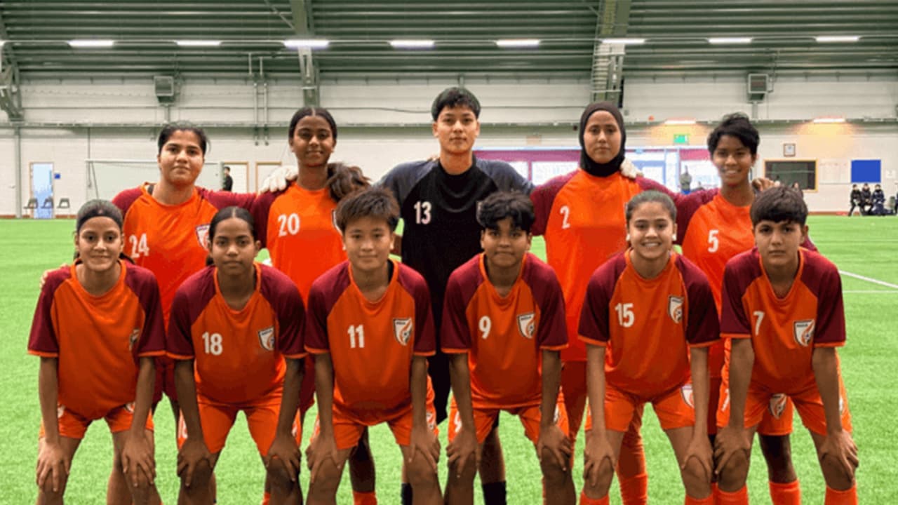 India U20 Women's team holds Swedish club Enskede IK to a 1-1 draw