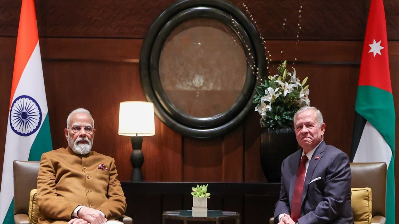 PM Modi shares 8-point vision to boost India-Jordan ties with King