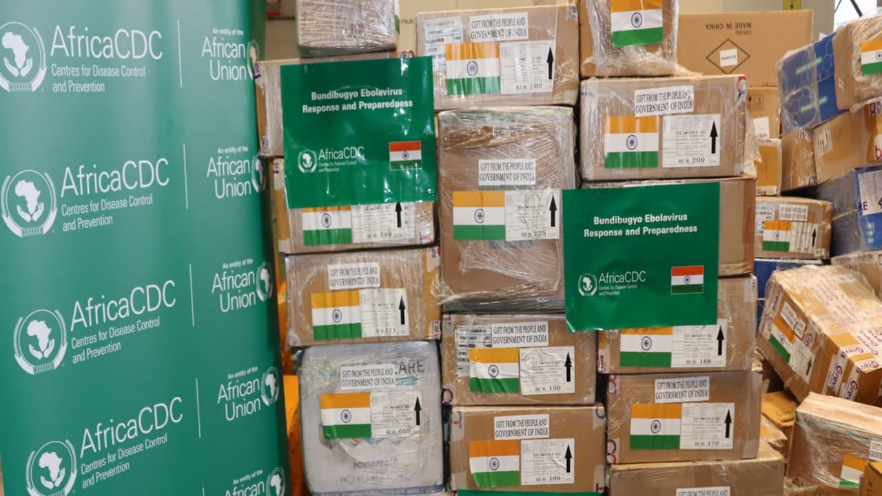 Africa CDC welcomes India's emergency medical aid for Ebola response